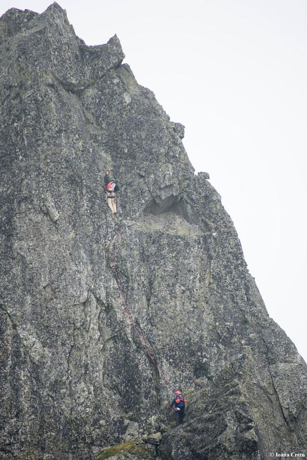 Lungimea 4. Sursă foto: retezatclimbing.ro