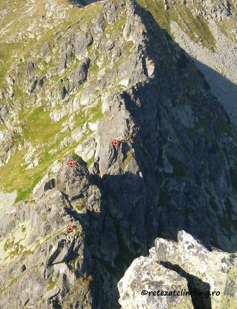 Rapeluri. Sursă foto: retezatclimbing.ro