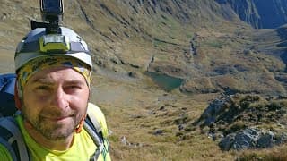 Muchia Iezerul Triunghiular Moldoveanu (premieră) -scrambling, într-o tură solitară