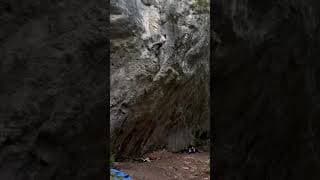 Cristian sending Starwars 7c+/8a, Surplomba, Sinaia