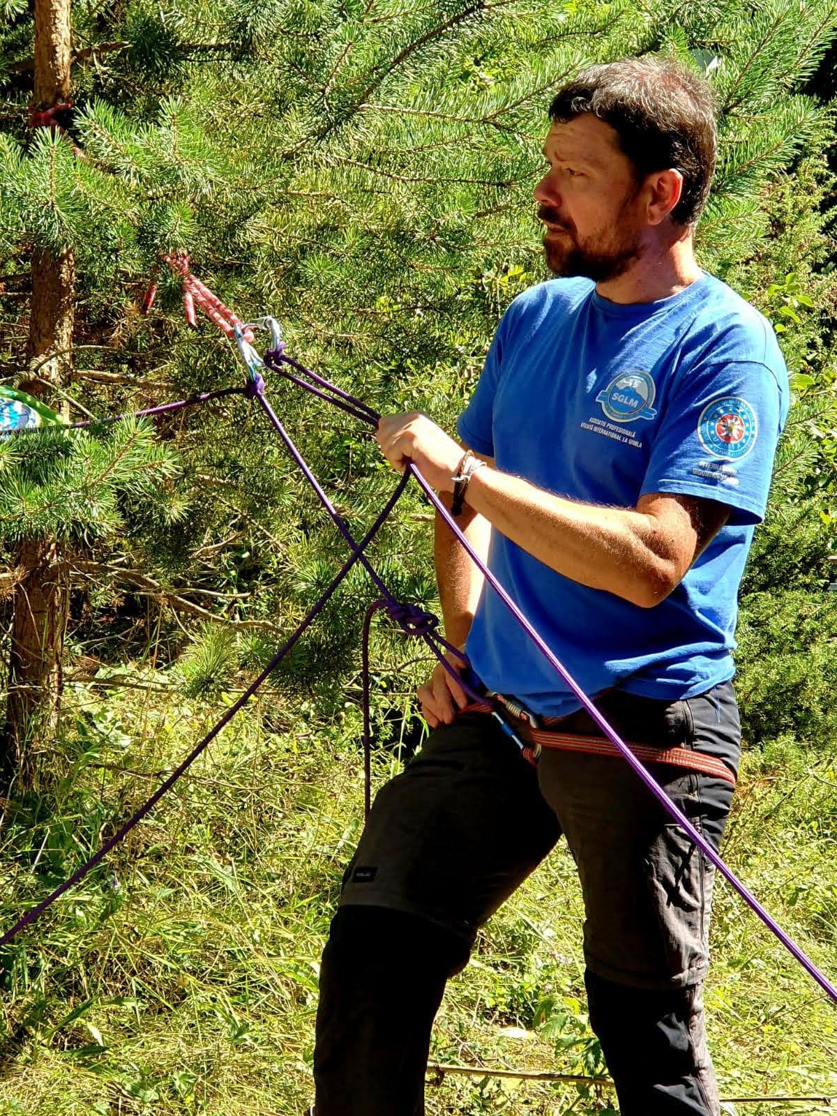 Instructor coordonator SGLM. Munții Vrancei