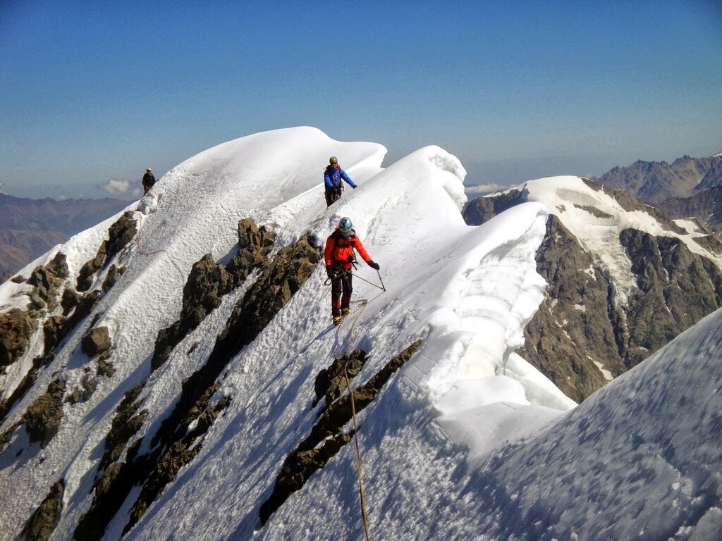Ushba Nord. Caucaz